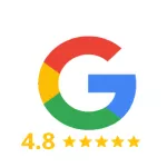 Google Reviews Logo 4.8 stars